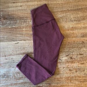 Wonder Under high rise crop